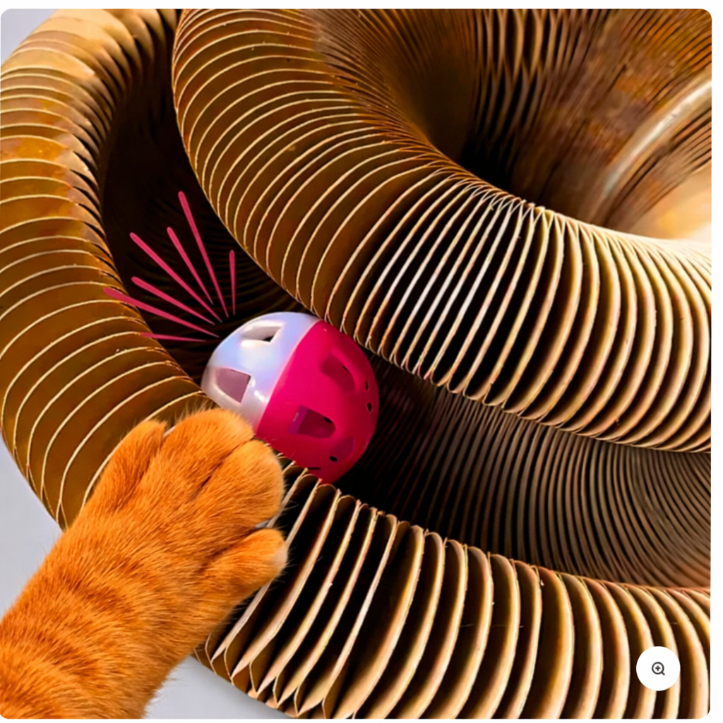 MiaouwSpin™ | Griffoir interactif pour chats