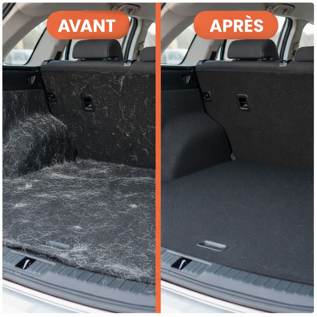 Éliminateur de Poils de Chat Efficace - Brosse Nettoyage Poils Animaux MiaouwClean™